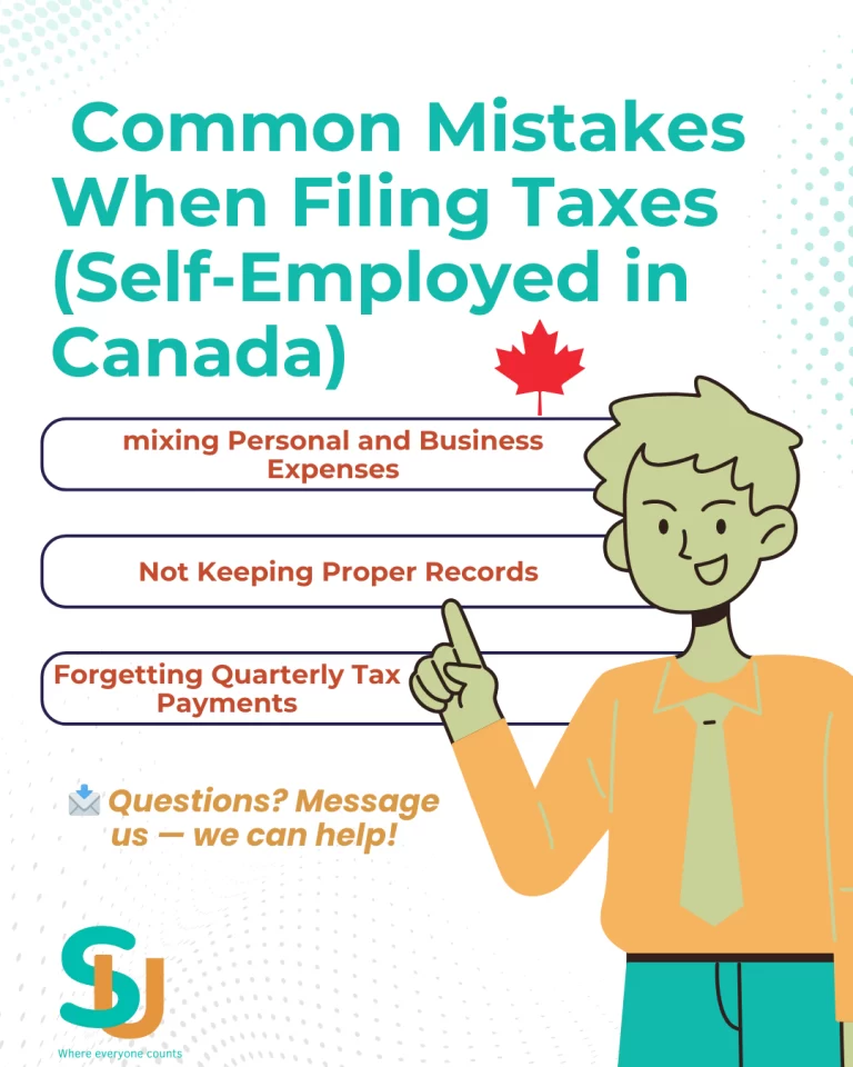 Mistakes filing taxes if you are self-employed