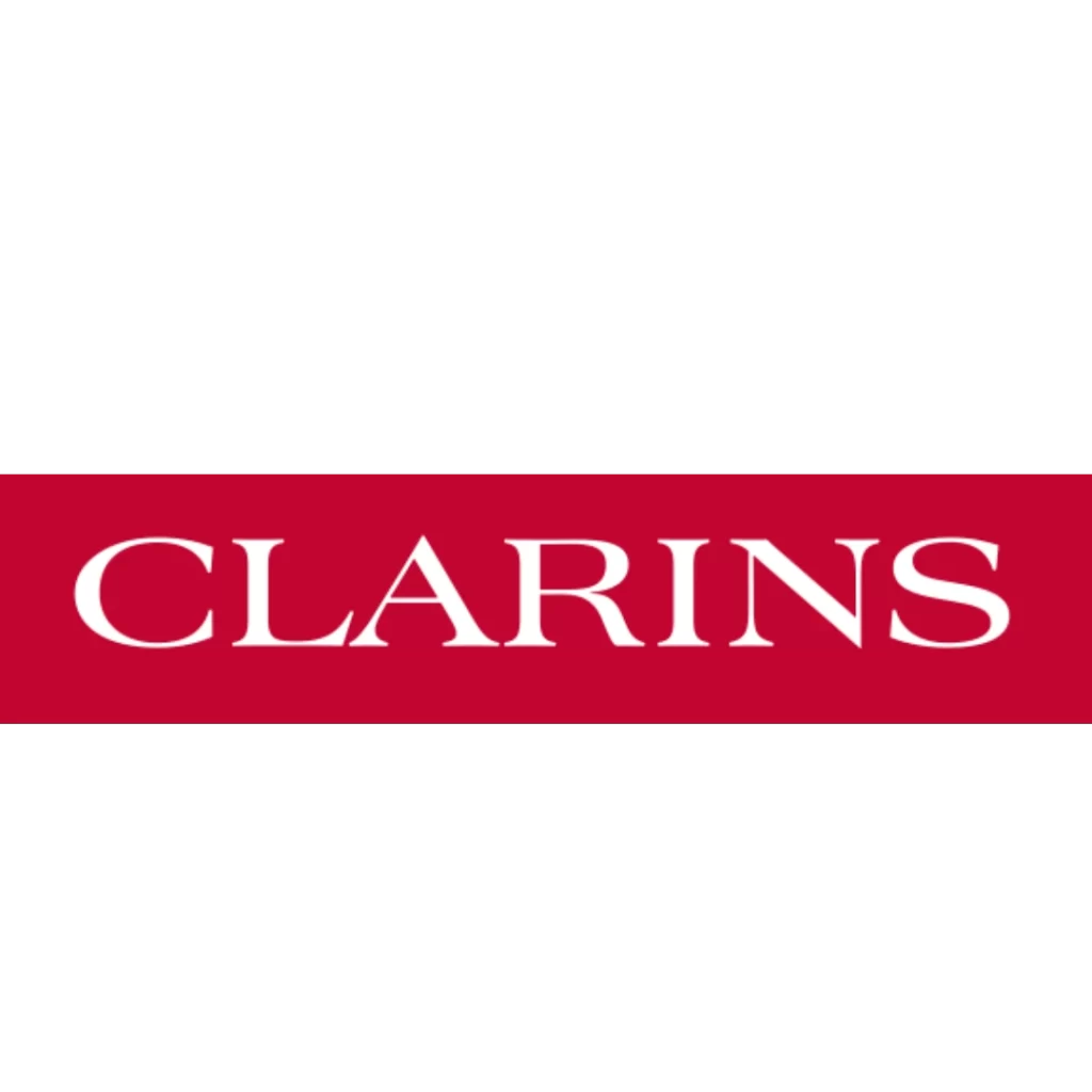 clarins logo voices of power sponsor