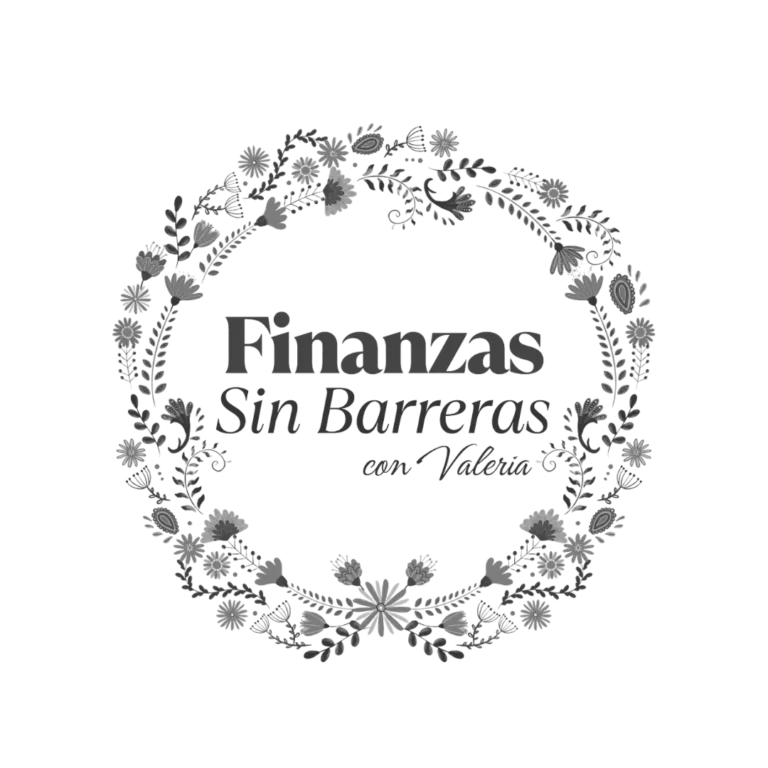 voices-of-power-2026-sponsor-finanzas-sin-barreras-con-vilma-logo-monochrome