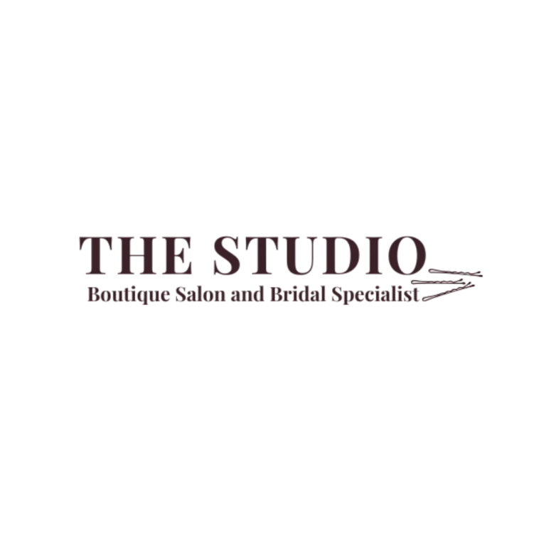 voices-of-power-2026-sponsor-the-studio-boutique-salon-bridal-specialist-logo-burgundy